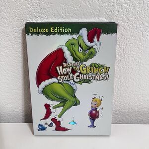 Dr. Seuss' How the Grinch Stole Christmas DVD Deluxe Edition 2008 SEALED